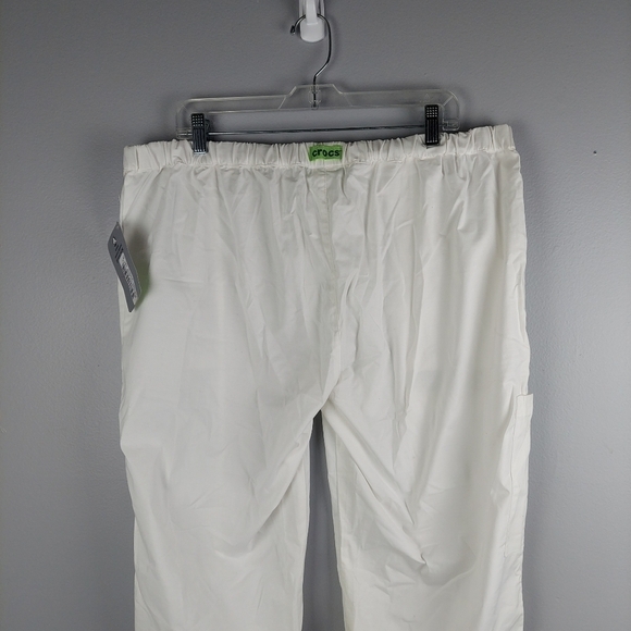 NWT Crocs Scrubs Pants size XLP, white - Picture 7 of 8